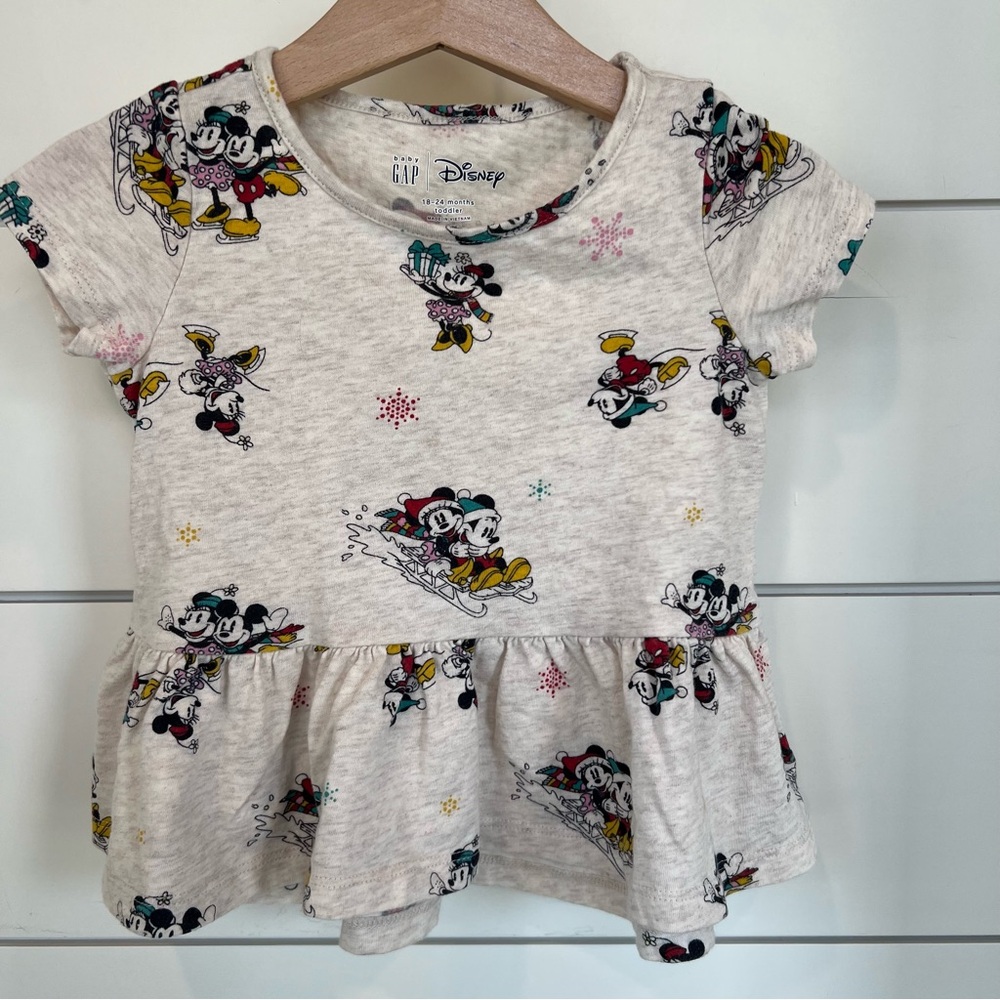 Disney Girls Minnie Mouse T-Shirt Tunic